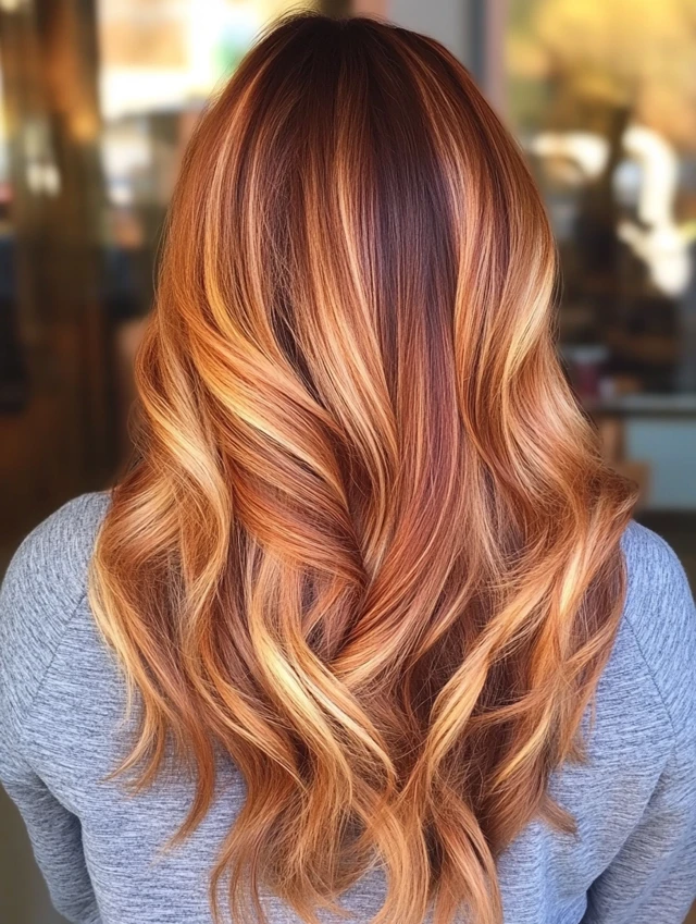 Cinnamon Swirl Balayage