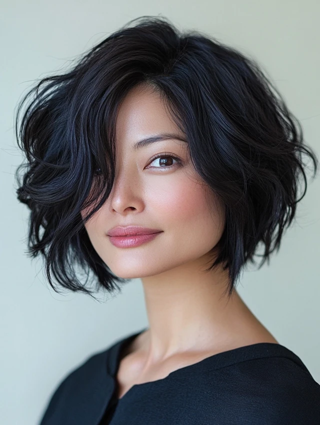 Shaggy bob woman over 40
